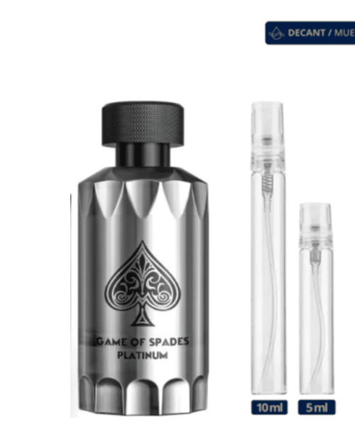 Jo Milano Game of Spades Platinum Decant