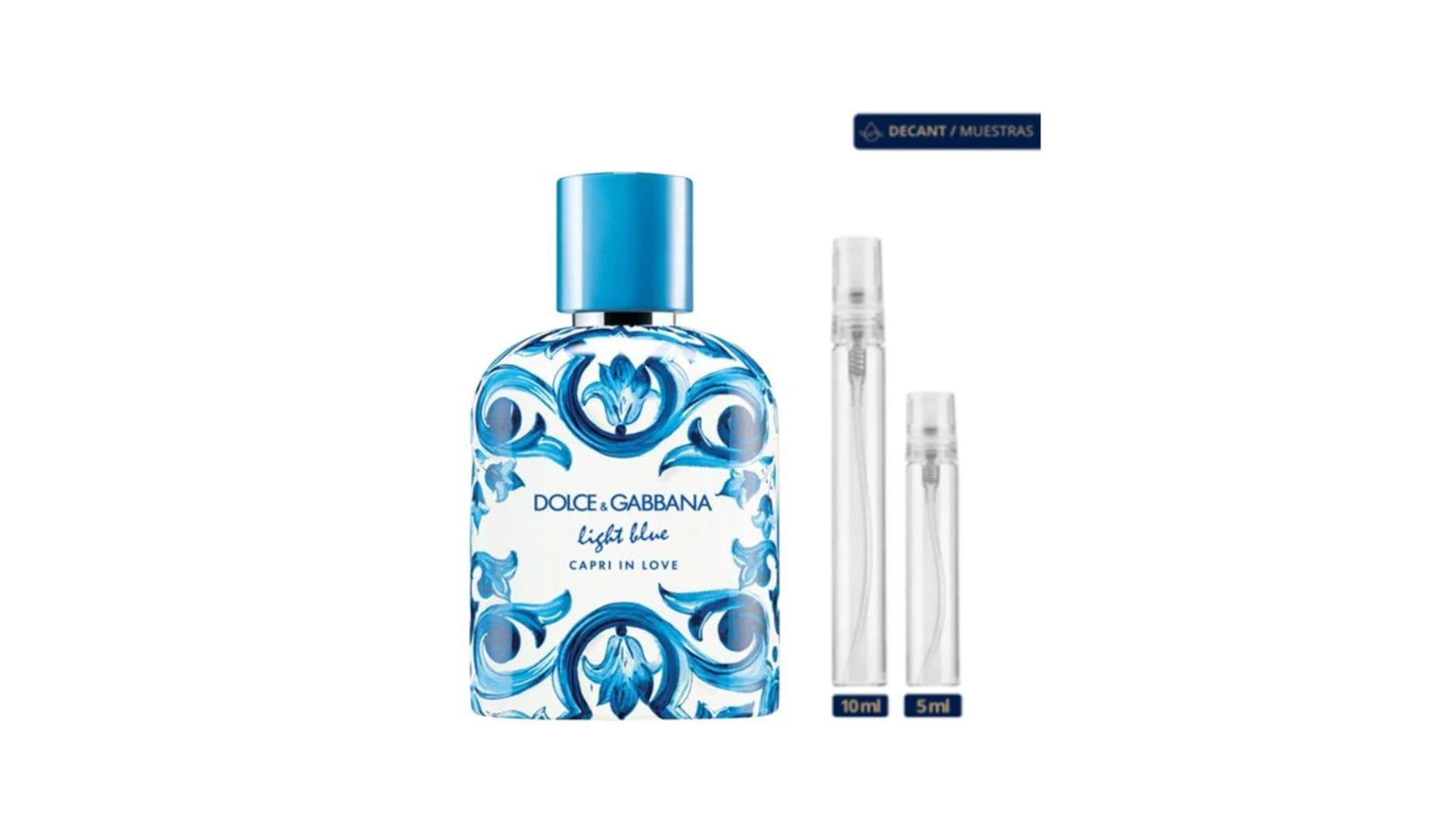 Light Blue Capri In Love Pour Homme Decant