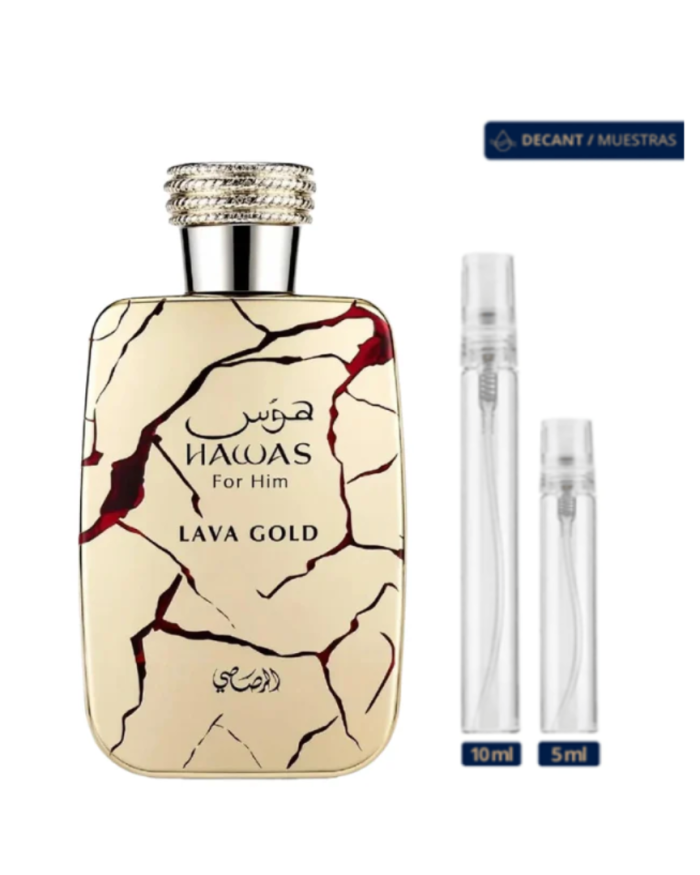 Rasasi Hawas Lava Gold Decant