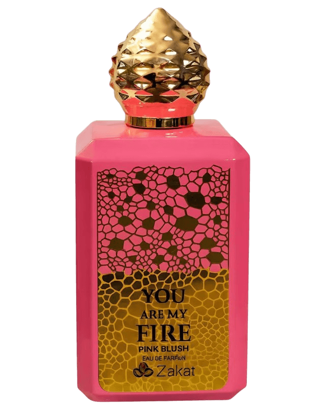 Zakat you are my fire pink blush